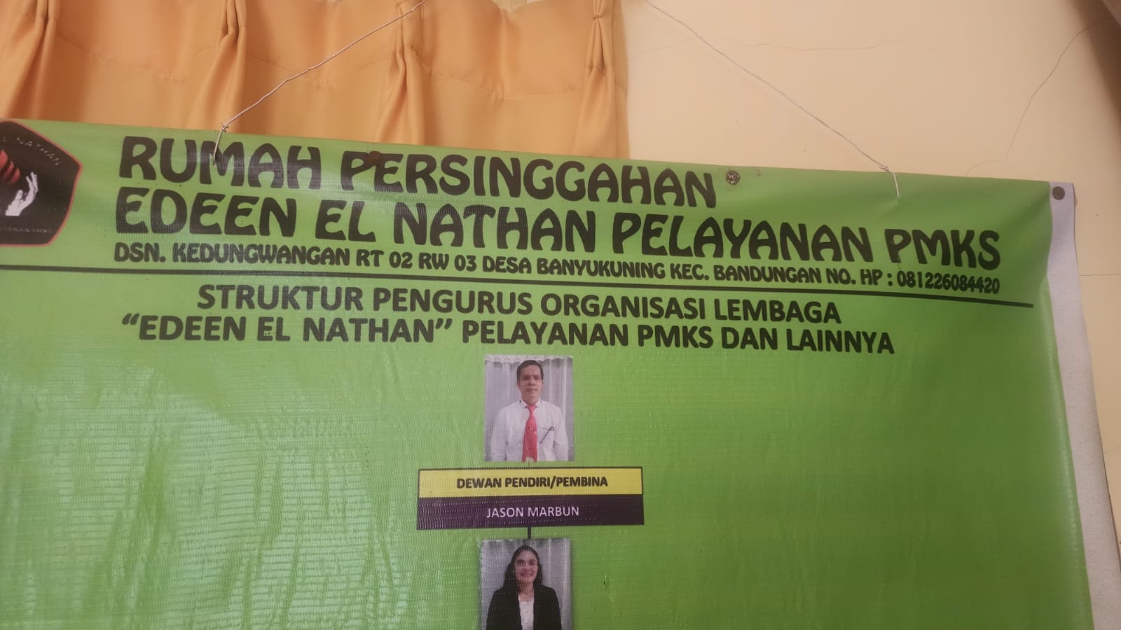 Berbagi Kasih untuk Rumah Persinggahan Eden El Nathan